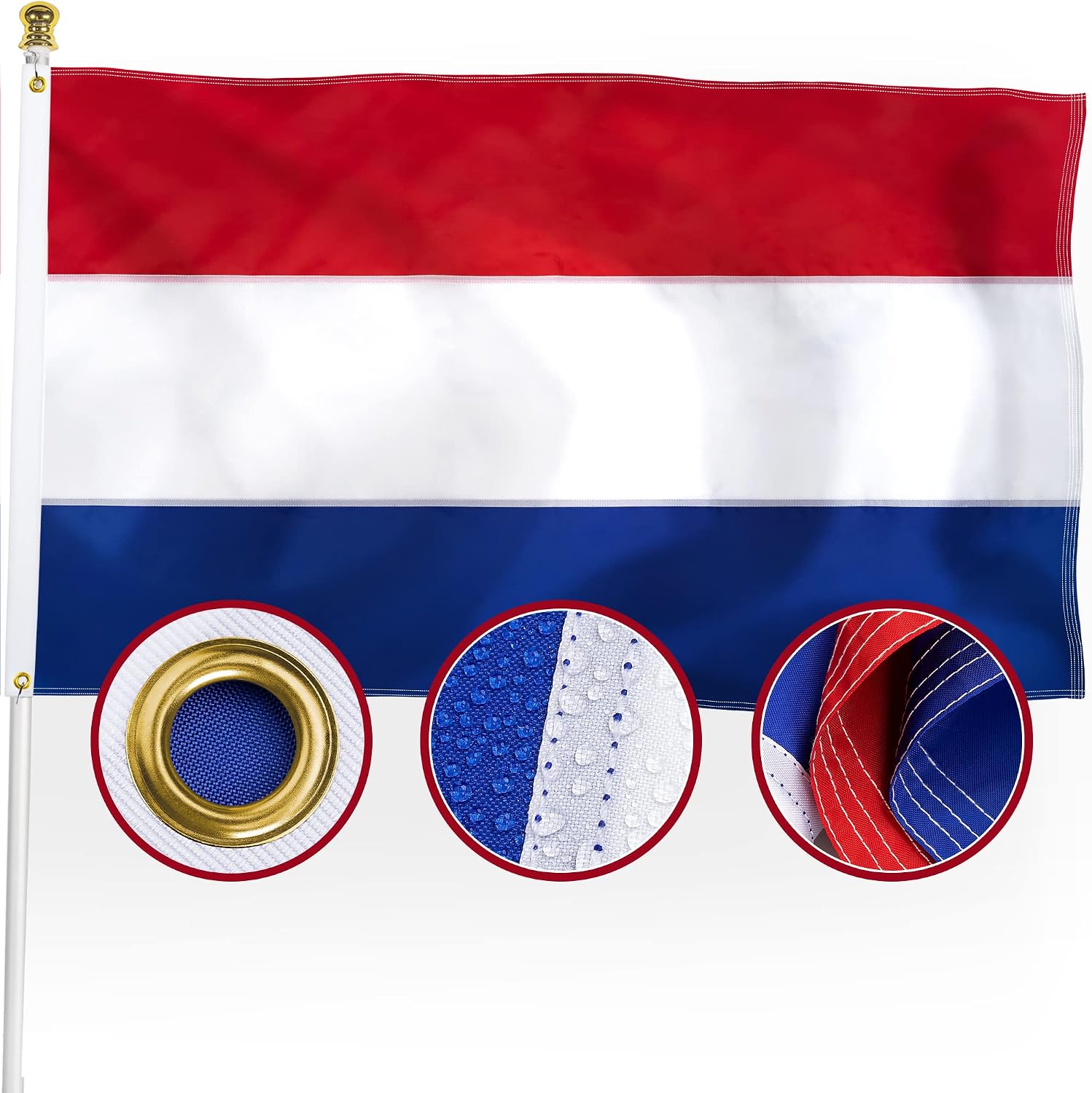 依兰荷兰国旗 3x5ft
